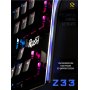 Клавиатура проводная механическая игровая Smartbuy RUSH Z33, USB, черный (SBK-313MG-K)