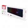 Клавиатура проводная Smartbuy SBK-329U-K ONE, подсветка, мультимедиа, USB, чёрная