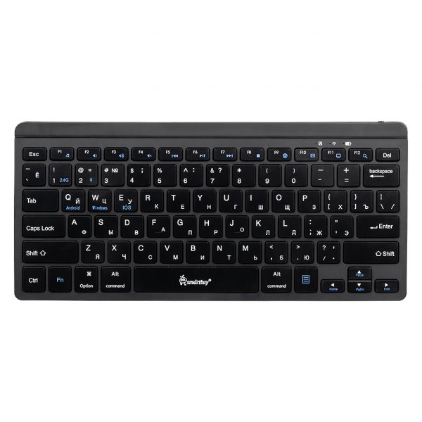 Клавиатура беспроводная мини Smartbuy 2.4G+Bluetooth Z170 (SBK170BT)