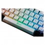 Клавиатура проводная Smartbuy Rush Z15, подсветка, USB, чёрно-белая