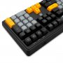 Клавиатура проводная Smartbuy Rush Z38, подсветка, USB, чёрно-серая