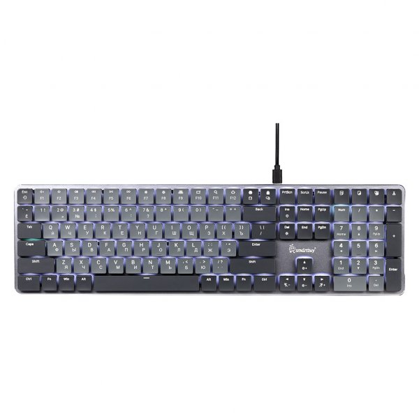 Клавиатура проводная механическая Smartbuy RUSH Z40, USB, чёрный (SBK340MG)