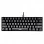 Клавиатура проводная механическая Smartbuy RUSH Z46, USB, 61 клавиша, чёрный (SBK346MG)