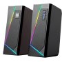 Акустическая 2.0 система Defender Solar 3 10 Вт, подсветка, питание от USB