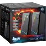 Акустическая 2.0 система Defender Solar 3 10 Вт, подсветка, питание от USB