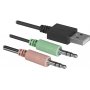 Акустическая 2.0 система Defender SPK-190 чёрный 8 Вт, питание от USB