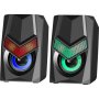 Акустическая 2.0 система Defender Solar 1 6 Вт, подсветка, питание от USB
