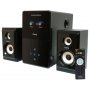 Акустические колонки Dialog AP-220 Progressive, 2.1, 30W+2*15W RMS, USB, SD, чёрный