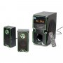Акустические колонки Dialog AP-222B Progressive, 2.1, 30W+2*10W RMS, Bluetooth, USB, SD, чёрный