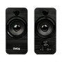 Акустические колонки Dialog AST-17UP Stride 10W RMS -  2.0, PhoneOut, Mic In, питание от USB, чёрный