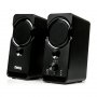 Акустические колонки Dialog AST-22UP Stride 8W RMS -  2.0, PhoneOut, Mic In, питание от USB, чёрный