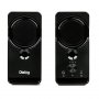 Акустические колонки Dialog AST-22UP Stride 8W RMS -  2.0, PhoneOut, Mic In, питание от USB, чёрный