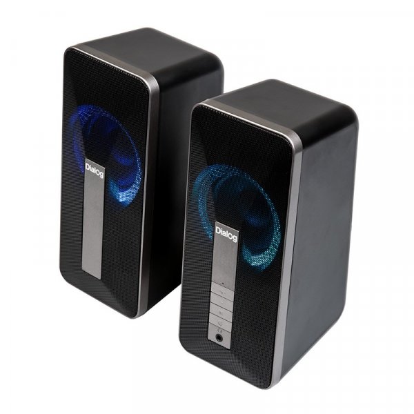 Акустические колонки Dialog AST-31UP Stride 16W RMS -  2.0, Bluetooth, PhoneOut, Mic In, USB, чёрный