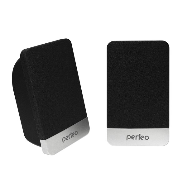 PF-2079 Perfeo Колонки MONITOR 2.0, мощность 2*3 Вт (RMS), черн, USB