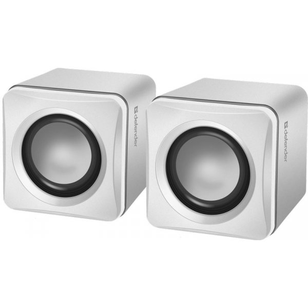 Акустическая 2.0 система Defender SPK 33 белый, 5 Вт, питание от USB