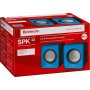 Акустическая 2.0 система Defender SPK 22 синий, 5 Вт, питание от USB
