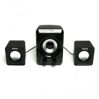 Акустические колонки Dialog AC-202UP Colibri 2.1, 11W RMS, питание от USB, чёрный