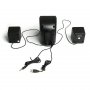 Акустические колонки Dialog AC-202UP Colibri 2.1, 11W RMS, питание от USB, чёрн/белый