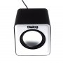 Акустические колонки Dialog AC-202UP Colibri 2.1, 11W RMS, питание от USB, чёрн/белый