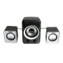 Акустические колонки Dialog AC-202UP Colibri 2.1, 11W RMS, питание от USB, чёрн/белый