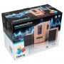 Акустические колонки Dialog AP-150 BROWN Progressive 2.1, 10W+2*5W RMS, USB, SD, коричневый