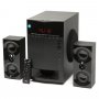 Акустические колонки Dialog AP-230 Progressive, 2.1, 35W+2*15W RMS, Bluetooth, USB, SD, чёрный