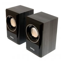 Акустические колонки Dialog AST-15UP Stride 6W RMS -  2.0, питание от USB, чёрный