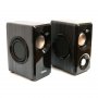 Акустические колонки Dialog AST-25UP Stride 6W RMS -  2.0, питание от USB, чёрный