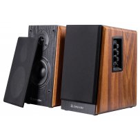 Акустическая 2.0 система Defender Aurora S50 BT 50Вт, bluetooth, деревянный корпус, 220В