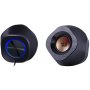 Акустическая 2.0 система Redragon Kaidas 6 Вт, BT, подсветка, питание от USB, чёрный