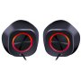 Акустическая 2.0 система Redragon Kaidas 6 Вт, BT, подсветка, питание от USB, чёрный
