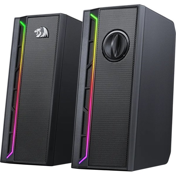 Акустическая 2.0 система Redragon Calliope 6 Вт, RGB, USB+3.5мм, чёрный