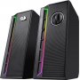 Акустическая 2.0 система Redragon Calliope 6 Вт, RGB, USB+3.5мм, чёрный