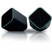 SBA-2570 Мультимед.стерео колонки SmartBuy CUTE, 6Вт, USB, чёрно-серые