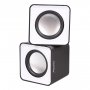 SBA-2810 Мультимед.стерео колонки 2.0 SmartBuy MINI, 4Вт, USB серые