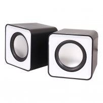SBA-2810 Мультимед.стерео колонки 2.0 SmartBuy MINI, 4Вт, USB серые