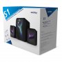 SBA-4450 Акустическая система 2.1 SmartBuy S1, 12Вт, USB, LED-подсветка, чёрный