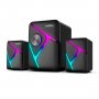 SBA-4500 Акустическая система 2.1 SmartBuy S2, Bluetooth, 12Вт, USB, LED-подсветка, чёрный