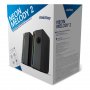 SBA-4600 Акустическая система 2.0 SmartBuy NEON MELODY 2, мощность 6 Вт, USB, RGB-подсветка, чёрный