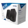 SBA-4850 Акустическая система 2.0 SmartBuy W30, мощность 6 Вт, 3.5мм + USB, чёрный