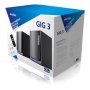 SBA-5050 Акустическая система 2.0 SmartBuy GIG 3, 40Вт, МДФ, Bluetooth, FM, MP3, LED, чёрный