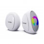 SBA-6000 Акуст. система 2.0 SmartBuy DRIVE 2,  мощность 6 Вт, LED, белый