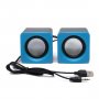 Акустические колонки GFPoWeR TS-06, 4Вт, питание USB, синий (100)