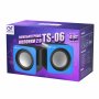 Акустические колонки GFPoWeR TS-06, 4Вт, питание USB, синий (100)