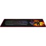 Коврик игровой для мыши Warrior XXL 820x300x3 мм Defender