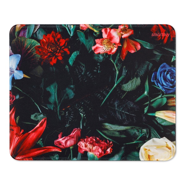 Коврик для мыши Smartbuy Flowers S-size (SBMP-102-FL) 28*23