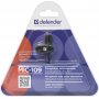 Микрофон MIC-109, компьютерный, на прищепке, кабель 1.8м, чёрный, Defender