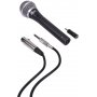 Микрофон для караоке RDM-155 чёрный, металл, кабель, 5м, Ritmix