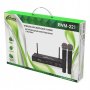 Набор беспроводных микрофонов RWM-221 black (2 шт.) Ritmix
