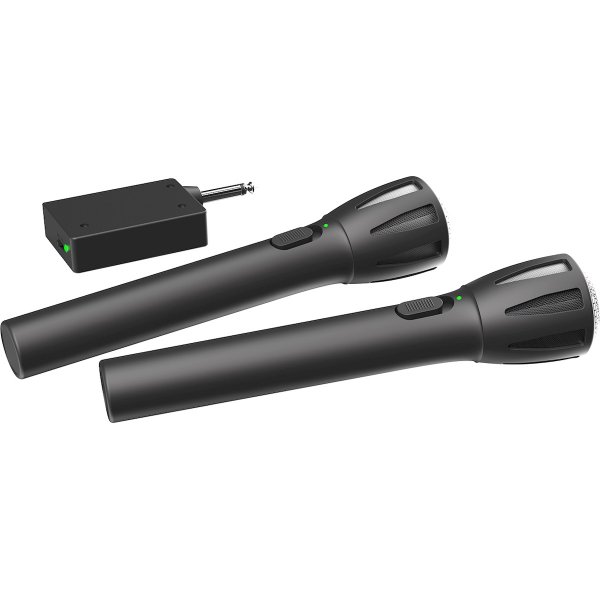 Набор беспроводных микрофонов RWM-302 black (2 шт.) Ritmix